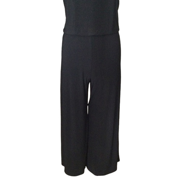 R & M Richard black Gold Chain Plus Size Jumpsuit - Picture 5 of 10